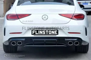 ดิฟฟิวเซอร์ท้าย C257 CLS-Class ทรง AMG GT53 พร้อมปลายท่อ