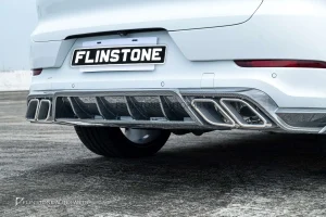 ดิฟฟิวเซอร์ท้าย Carbon Fiber สำหรับ PORSCHE NEW CAYENNE E3 Facelift ทรง USUS Autoclave