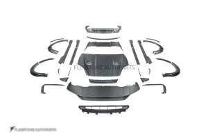 ชุดแต่งรอบคัน Carbon Fiber สำหรับ PORSCHE NEW CAYENNE E3 Facelift ทรง USUS Autoclave