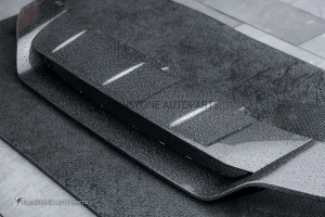 ลิ้นหน้า Carbon Fiber สำหรับ PORSCHE NEW CAYENNE E3 Facelift ทรง USUS Autoclave V.1