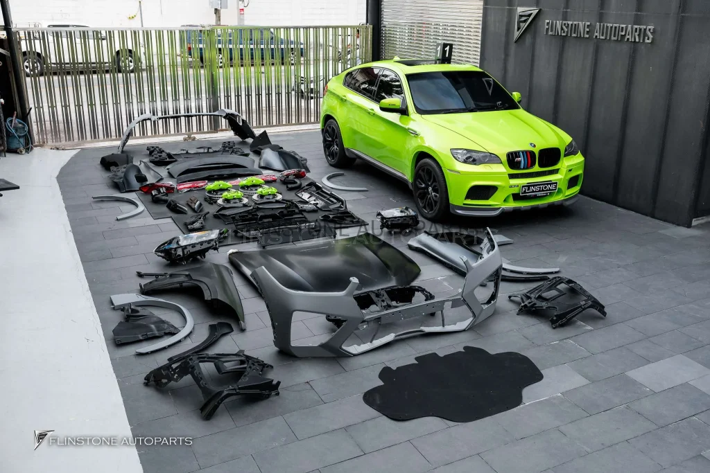 ชุดแต่งรอบคัน BMW E71 X6 เป็น F96 X6 LCI