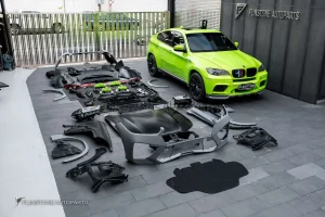 ชุดแต่งรอบคัน BMW E71 X6 เป็น F96 X6 LCI