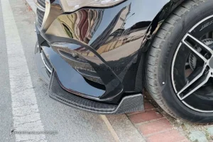 ลิ้นหน้า Carbon Fiber W214 E-Class ทรง GTs