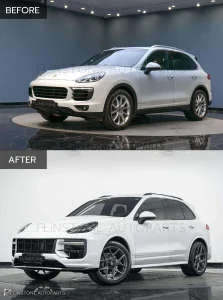 ชุดแต่งรอบคัน PORSCHE Cayenne 958 ทรง Turbo GT 2024