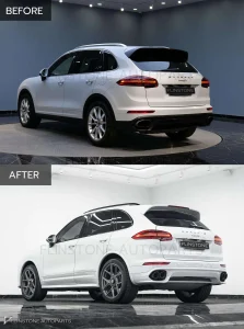 ชุดแต่งรอบคัน PORSCHE Cayenne 958 ทรง Turbo GT 2024