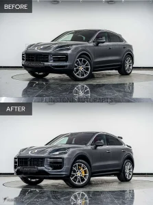 ชุดแต่งรอบคัน NEW PORSCHE CAYENNE E3 Facelift ทรง Turbo GT