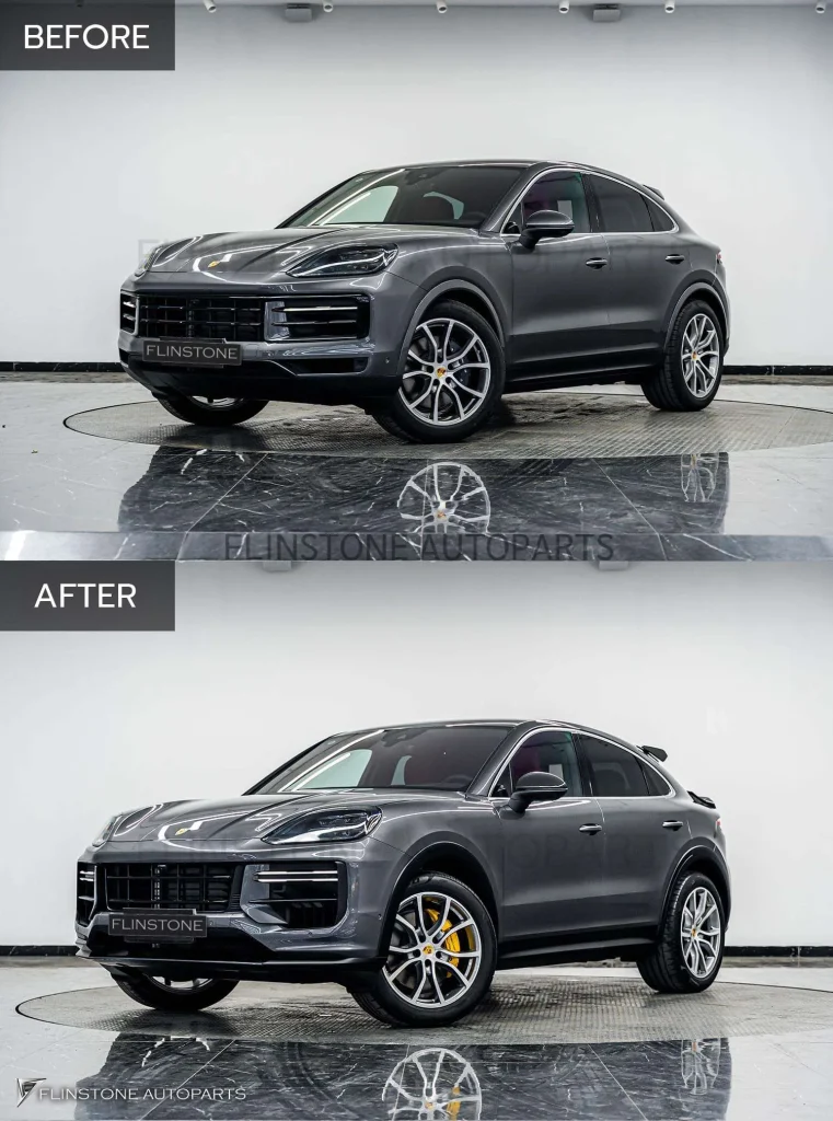 ชุดแต่งรอบคัน NEW PORSCHE CAYENNE E3 Facelift ทรง Turbo GT