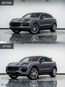 ชุดแต่งรอบคัน NEW PORSCHE CAYENNE E3 Facelift ทรง Turbo GT