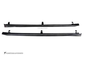 สเกิร์ตข้าง Carbon Fiber BMW i5 G60 ทรง TAKD Carbon