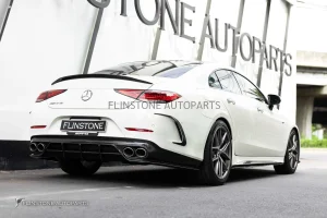 ดิฟฟิวเซอร์ Carbon Fiber C257 CLS-Class Facelift ทรง Future Design (แท้)