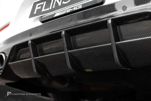 ดิฟฟิวเซอร์ Carbon Fiber C257 CLS-Class Facelift ทรง Future Design (แท้)
