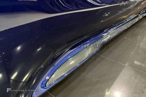 สเกิร์ตข้าง Carbon Fiber สำหรับ PORSCHE TAYCAN Turbo S ทรง USUS Autoclave