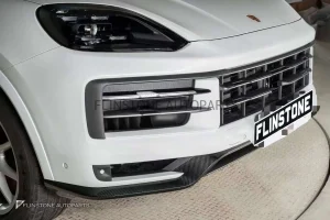 ลิ้นหน้า Carbon Fiber สำหรับ PORSCHE CAYENNE E3 Facelift ทรง USUS Autoclave V.1