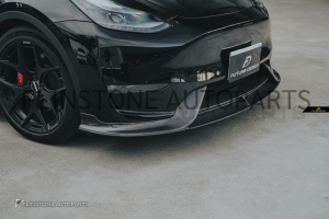 ลิ้นหน้า Carbon Fiber Tesla Model Y ทรง Future Design (แท้)