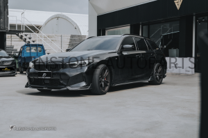 สเกิร์ตข้าง Carbon Fiber BMW G20 LCI ทรง Future Design แท้