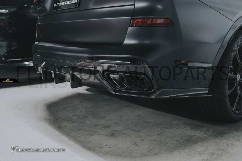 ดิฟฟิวเซอร์ Carbon Fiber BMW G07 X7 LCI ทรง Future Design (แท้)