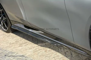 สเกิร์ตข้าง Carbon Fiber BMW i5 G60 ทรง M Performance