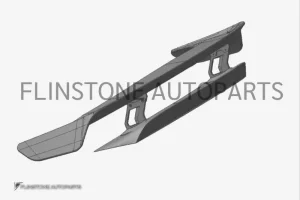 สปอยเลอร์ท้าย Carbon Fiber PORSCHE TAYCAN ทรง Weissach Package