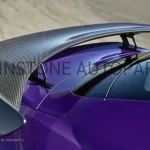 สปอยเลอร์ท้าย Carbon Fiber PORSCHE TAYCAN ทรง Weissach Package