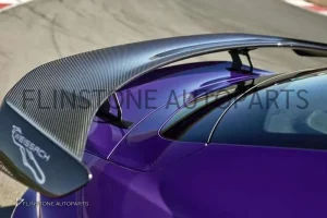 สปอยเลอร์ท้าย Carbon Fiber PORSCHE TAYCAN ทรง Weissach Package