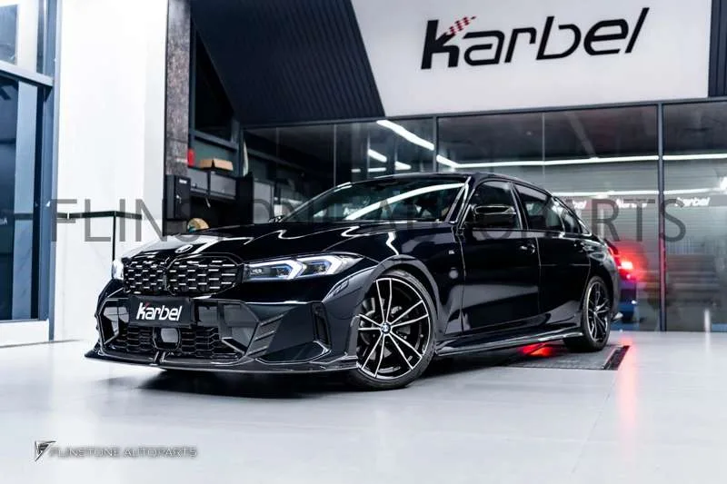 ลิ้นหน้า Carbon Fiber BMW G20 Series 3 LCI ทรง Karbel