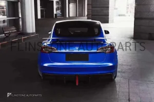 สปอยเลอร์ท้าย Carbon Fiber Tesla Model 3 ทรง ROBOTCRAFTMAN