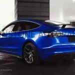 สปอยเลอร์ท้าย Carbon Fiber Tesla Model 3 ทรง ROBOTCRAFTMAN