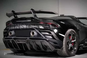 ดิฟฟิวเซอร์ Carbon Fiber Lamborghini Huracan EVO ทรง Paktecuz