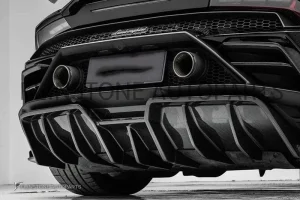 ดิฟฟิวเซอร์ Carbon Fiber Lamborghini Huracan EVO ทรง Paktecuz