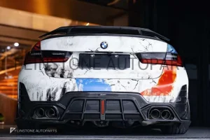 ดิฟฟิวเซอร์ Carbon Fiber BMW G20 SERIES 3 LCI ทรง CMST