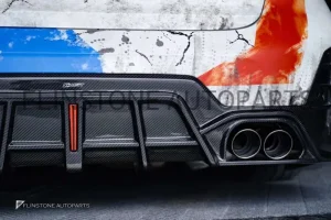 ดิฟฟิวเซอร์ Carbon Fiber BMW G20 SERIES 3 LCI ทรง CMST