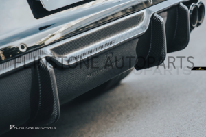 ดิฟฟิวเซอร์ Carbon Fiber PORSCHE Cayenne E3 ทรง Future Design (แท้)