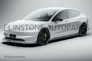 สเกิร์ตข้าง Tesla Model 3 Highland ทรง Future Design