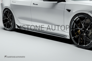 สเกิร์ตข้าง Tesla Model 3 Highland ทรง Future Design