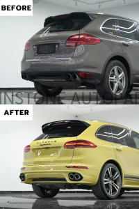 กันชนท้าย PORSCHE Cayenne 958.1 ทรง Cayenne 958.2