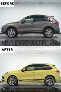 ชุดแต่งรอบคัน PORSCHE Cayenne 958 ทรง Sport Design E3