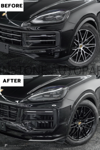กันชนหน้า PORSCHE New Cayenne E3 Facelift ทรง TURBO 2024