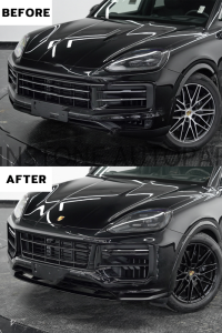 กันชนหน้า PORSCHE New Cayenne E3 Facelift ทรง TURBO 2024