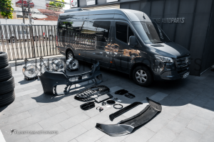 ชุดแต่งกันชนหน้า W907 Sprinter ทรง GT Ver 2023