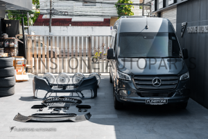 ชุดแต่งกันชนหน้า W907 Sprinter ทรง GT Ver 2023