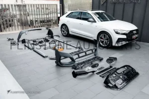 ชุดกันชนรอบคัน Audi Q8 ทรง RSQ8 2023