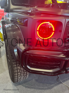 ครอบตระแกรงหน้า Carbon Fiber W464 G-Class ทรง G63 AMG