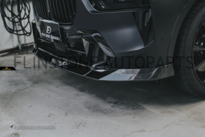ลิ้นหน้า Carbon Fiber BMW G07 X7 LCI ทรง FD Design (แท้)