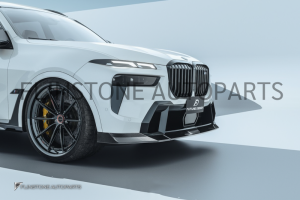 ลิ้นหน้า Carbon Fiber BMW G07 X7 LCI ทรง FD Design (แท้)