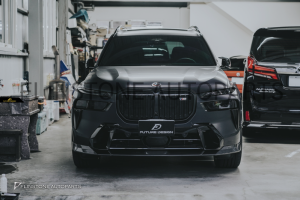 ลิ้นหน้า Carbon Fiber BMW G07 X7 LCI ทรง FD Design (แท้)
