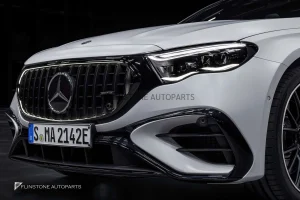 กระจังหน้า W214 E-Class ทรง GT สีดำเงา