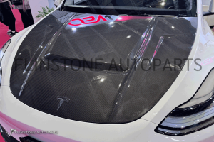 ฝากระโปรงหน้า Carbon Fiber Tesla Model Y ทรง CSV