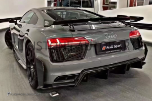สปอยเลอร์ท้าย Carbon Fiber AUDI R8 ทรง RS Sport