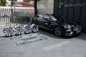 ชุดโครเมียมรอบคัน Bentley Flying Spur ทรง Mulliner