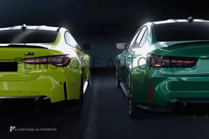 ไฟท้าย BMW G20/G80 ทรง CSL Style รมดำ